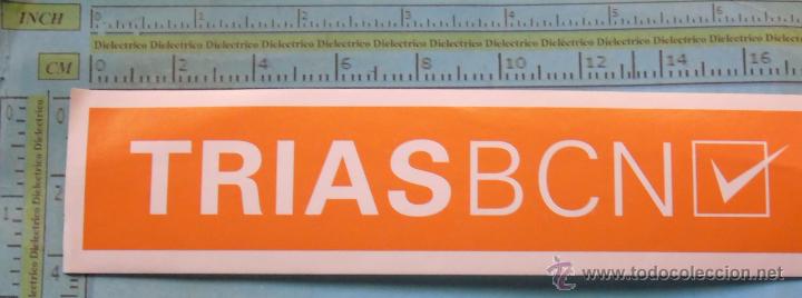 Sammlung von Aufklebern: PEGATINA POL&Iacute;TICA SINDICAL REIVINDICATIVA. CATALU&Ntilde;A BALEARES VALENCIA. JORDI TRIAS BARCELONA