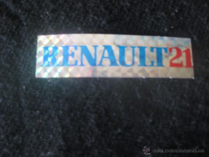 Pegatinas de colecci&oacute;n: Renault 21 - Foto 1