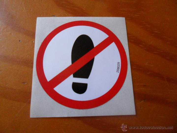 Pegatina prohibido pisar - Vendido en Venta Directa - 83921198