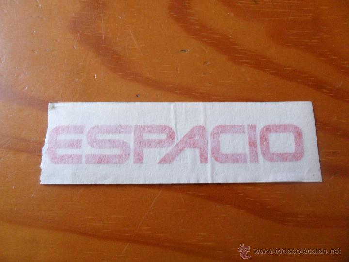 Pegatinas de colecci&oacute;n: PEGATINA ESPACIO ----