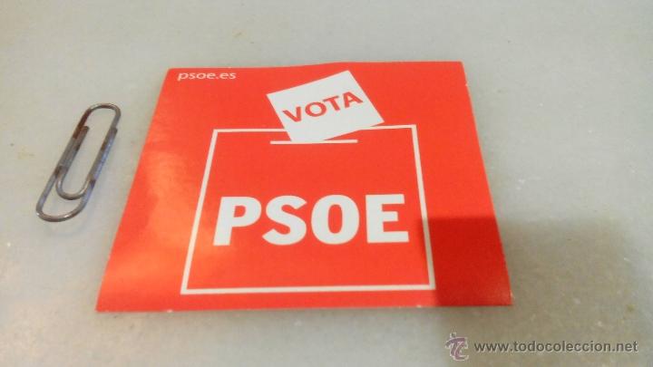 Pegatinas de colecci&oacute;n: Pegatina politica - VOTA - PSOE