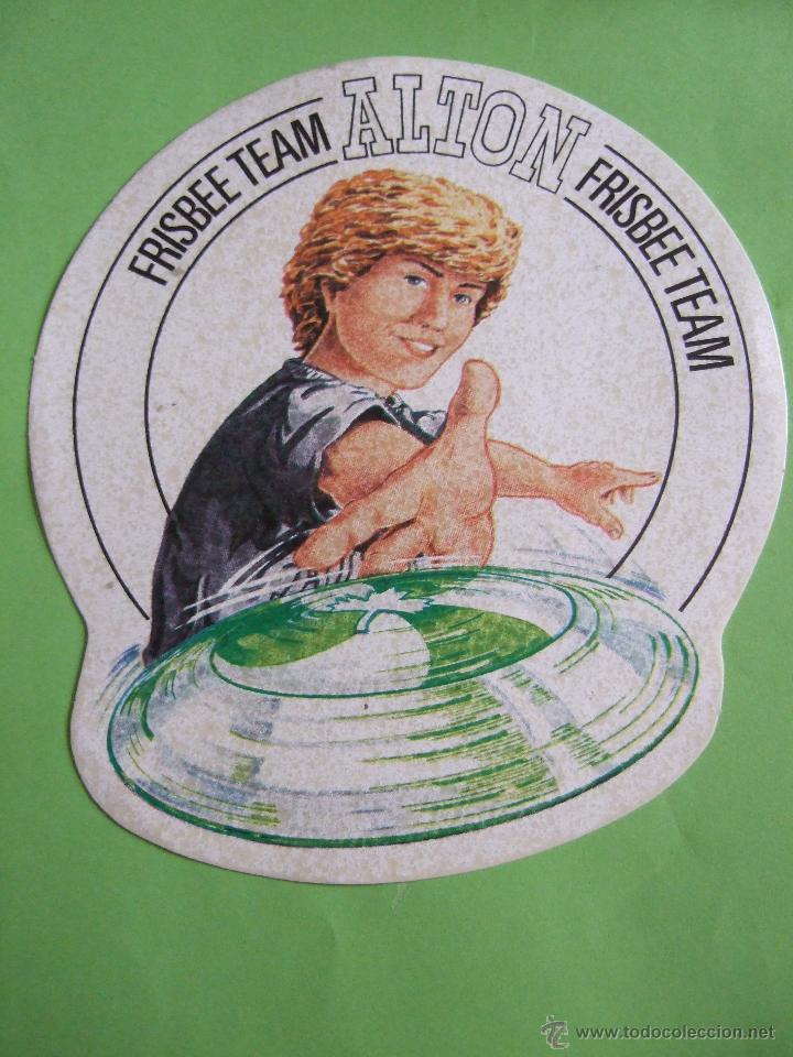 Pegatinas de colecci&oacute;n: PEGATINA - ALTON - FRISBEE TEAM - 12X11