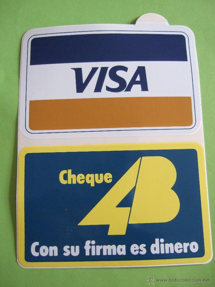 Pegatinas de colecci&oacute;n: PEGATINA - VISA 4 B - 13,5X10