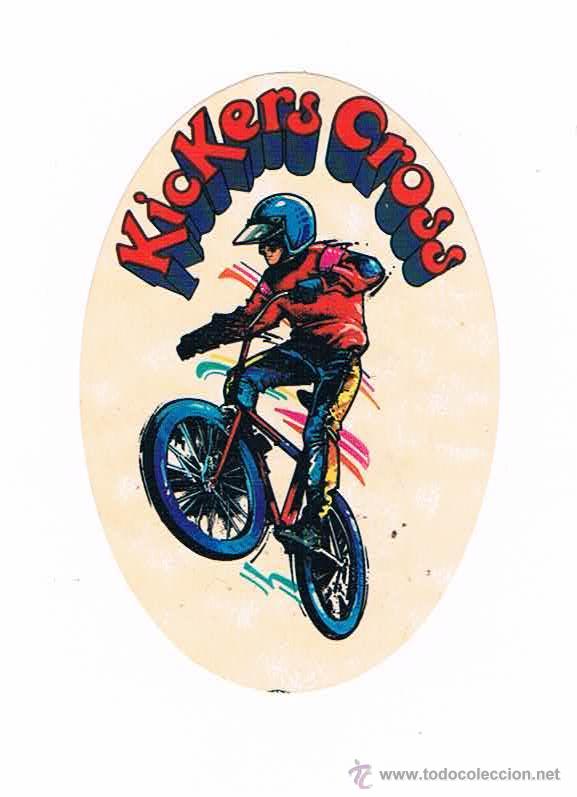 Autocolantes de cole&ccedil;&atilde;o: PEGATINA ANTIGUA KICKERS CROSS **