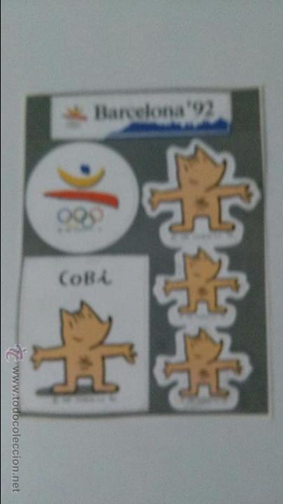 Pegatinas de colecci&oacute;n: PEGATINA BARCELONA 92 COBI