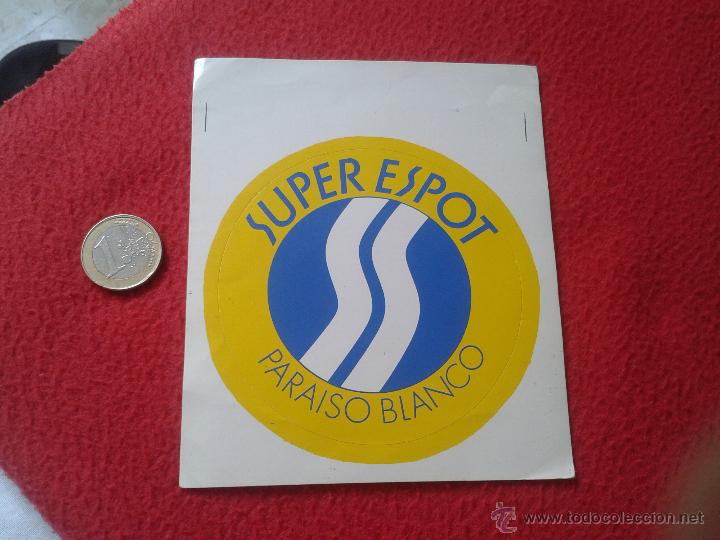 Adesivi di collezione: PEGATINA ADHESIVO STICKER TENGO PEGATINAS VEAN MIS LOTES SUPER ESPOT PARAISO BLANCO IDEAL COLECCION