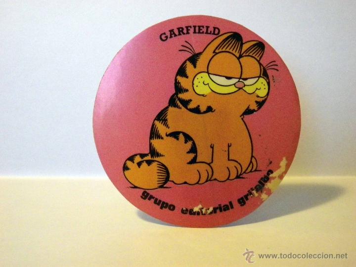 Pegatinas de colecci&oacute;n: ANTIGUA PEGATINA, GRUPO EDITORIAL GRIJALBO, GARFIELD