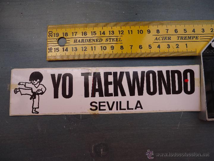 Sammlung von Aufklebern: antigua pegatina - ofertas por lotes - marca publicitaria - taekwondo sevilla