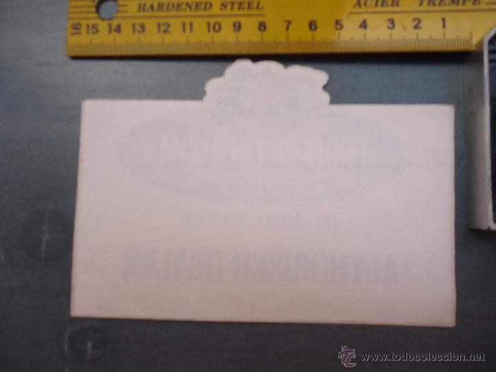 Pegatinas de colecci&oacute;n: ANTIGUA PEGATINA - OFERTAS POR LOTES - PARA CRISTAL, AUTHORISED DEALER ORIGINAL SINCE 1851