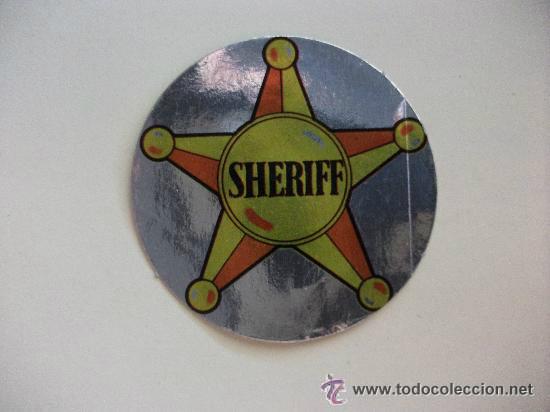 Pegatinas de colecci&oacute;n: PEGATINA DE ORTIZ : SHERIF - Foto 1