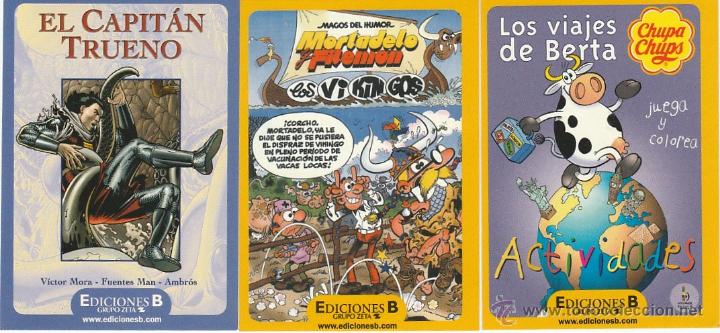 Pegatinas de colecci&oacute;n: Ediciones B. Lote de 3 pegatinas (8x6) SIN USAR. - Foto 1