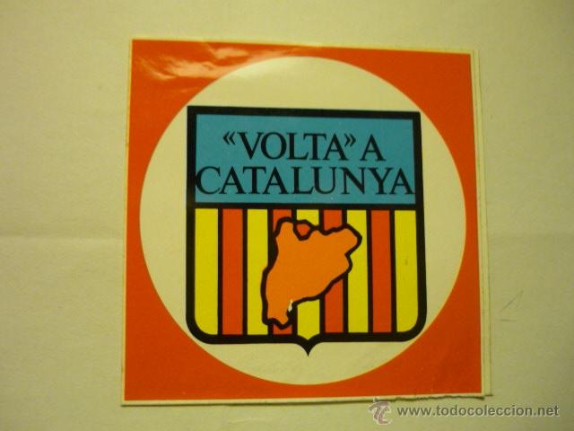 Pegatinas de colecci&oacute;n: PEGATINA CICLISMO VOLTA A CATALUNYA