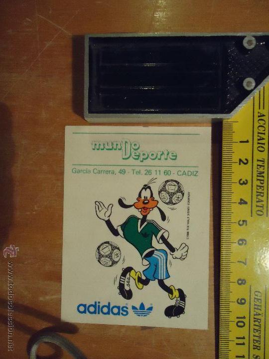 Pegatinas de colecci&oacute;n: ANTIGUA PEGATINA 1986 WALT DISNEY COMPANY . ADIDAS MUNDO DEPORTE CADIZ