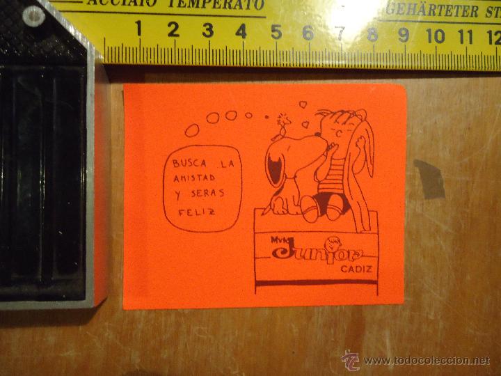 Pegatinas de colecci&oacute;n: ANTIGUA PEGATINA SNOOPY - CADIZ