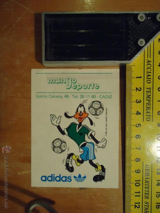 Pegatinas de colecci&oacute;n: ANTIGUA PEGATINA WALT DISNEY MARCA ADIDAS