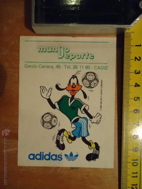 Pegatinas de colecci&oacute;n: ANTIGUA PEGATINA ADIDAS