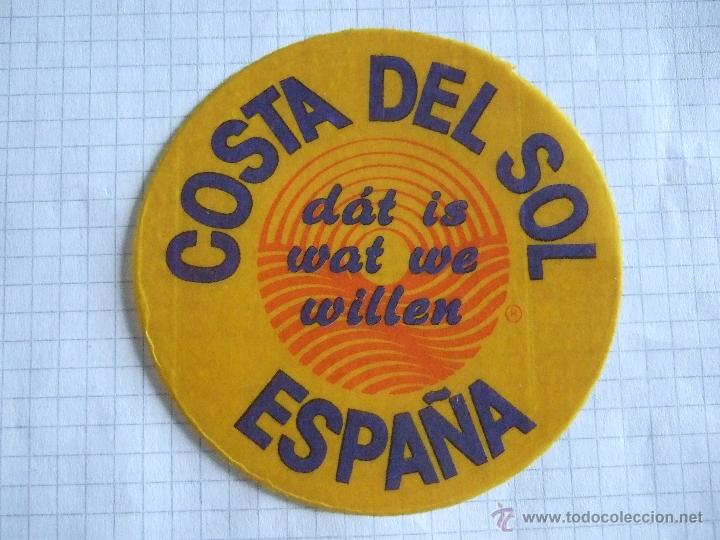 Pegatinas de colecci&oacute;n: PEGATINA - COSTA DEL SOL - ESO ES LO QUE QUEREMOS