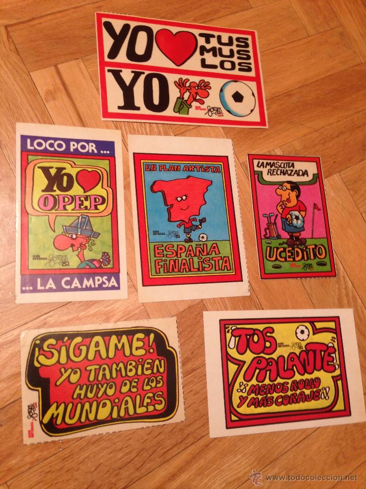 Pegatinas de colecci&oacute;n: LOTE 6 PEGATINAS FORGES - Foto 1