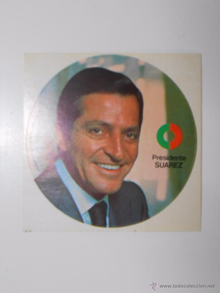Pegatinas de colecci&oacute;n: PEGATINA UCD. ADOLFO SUAREZ PRESIDENTE. TDKP6