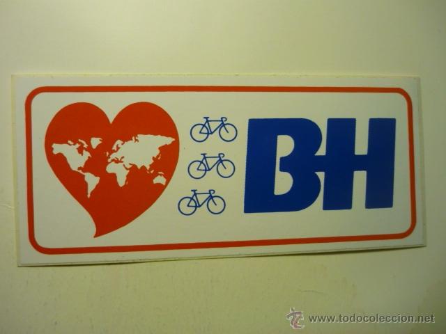 Pegatinas de colecci&oacute;n: PEGATINA PUBLICIDAD BICICLETAS BH