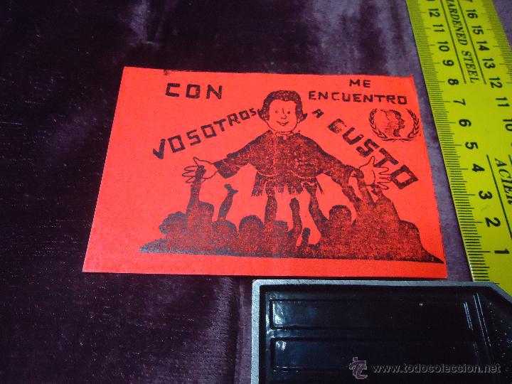 Pegatinas de colecci&oacute;n: ANTIGUA PEGATINA - religiosa - Foto 1