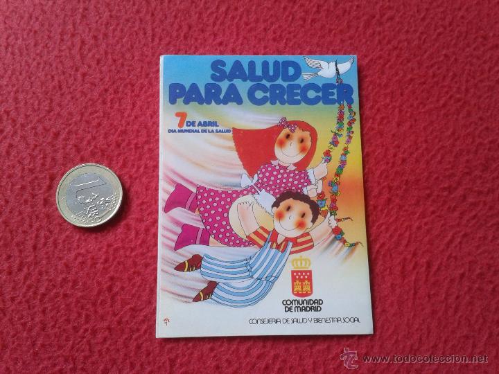 Pegatinas de colecci&oacute;n: PEGATINA ADHESIVO STICKER TENGO MAS PEGATINAS VER LOTES SALUD PARA CRECER COMUNIDAD DE MADRID DIA MU