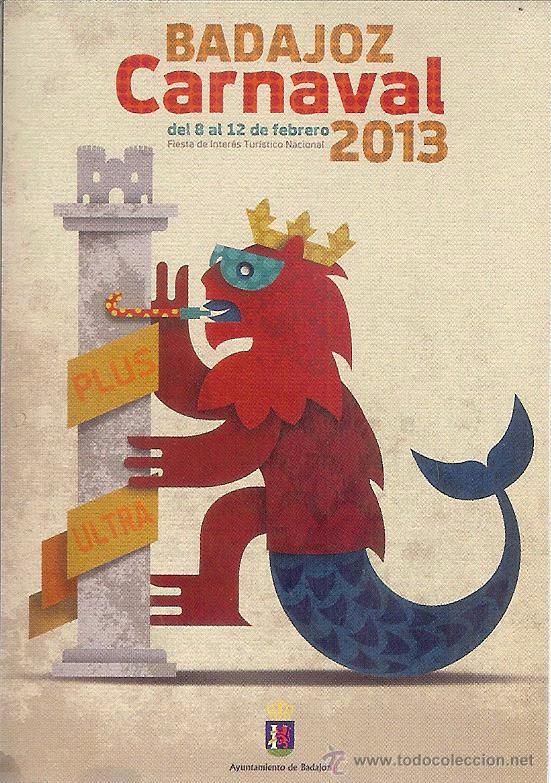 Pegatinas de colecci&oacute;n: PEGATINA - CARNAVAL DE BADAJOZ 2013 - Foto 1