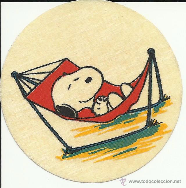 Pegatinas de colecci&oacute;n: Antigua pegatina del Snoopy