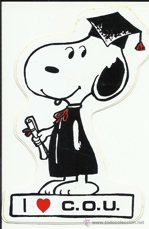 Pegatinas de colecci&oacute;n: pegatina Snoopy - Foto 1