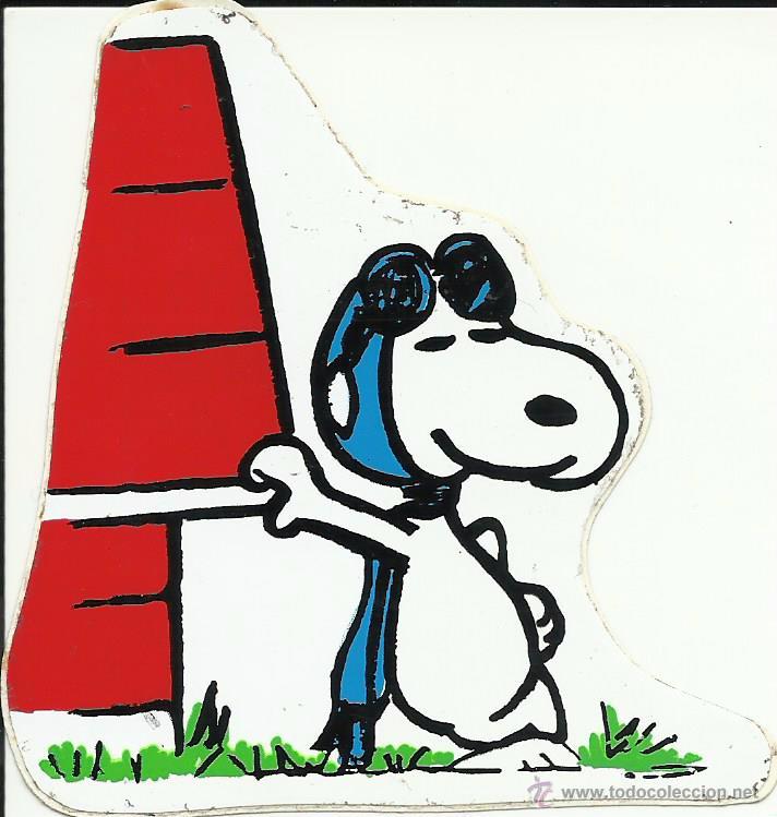Pegatinas de colecci&oacute;n: Pegatina de Snoopy