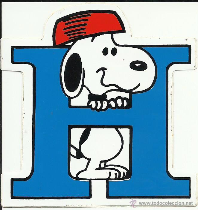 Pegatinas de colecci&oacute;n: Pegatina de Snoopy