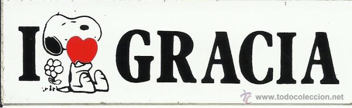 Pegatinas de colecci&oacute;n: Antigua pegatina del Snoopy