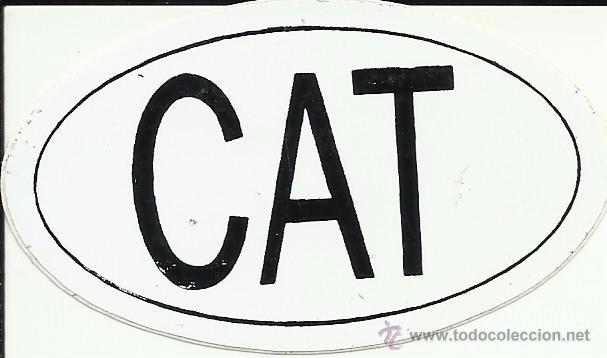 Collection stickers: Antigua pegatina CAT