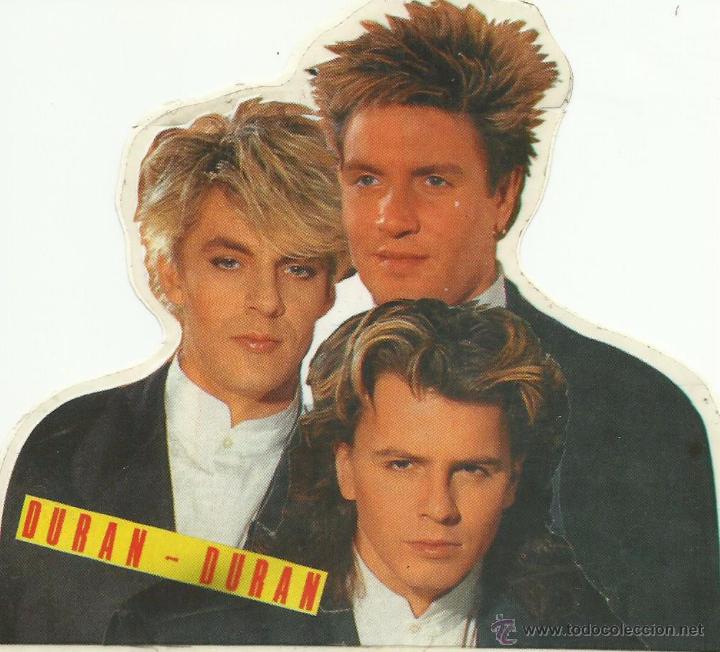 Collection stickers: Antigua pegatina Duran Duran