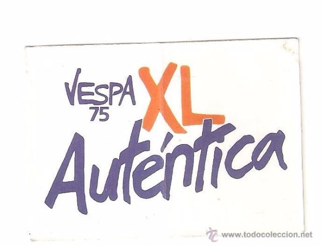 Pegatinas de colecci&oacute;n: VESPA 75 XL PEGATINA BOLLYCAO