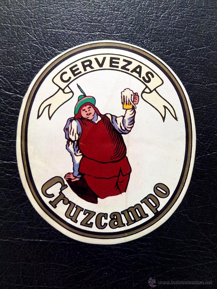 Pegatinas de colecci&oacute;n: PEGATINA CERVEZAS CRUZCAMPO.