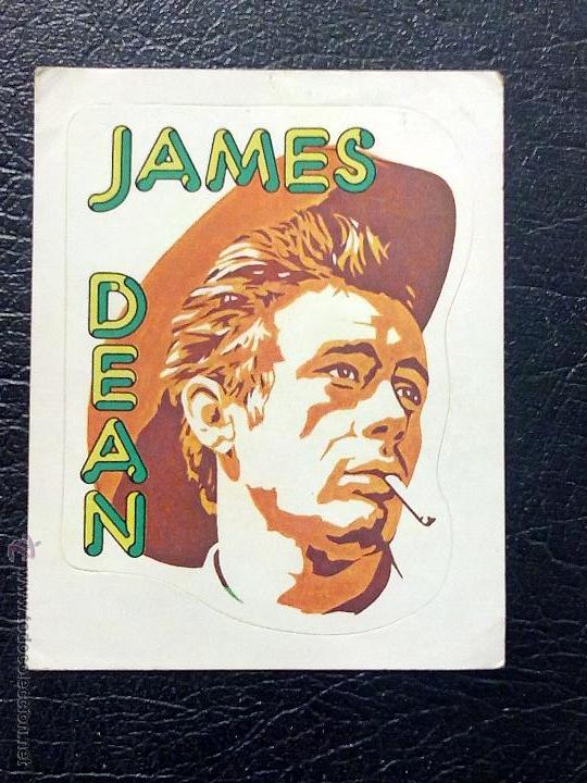 Pegatinas de colecci&oacute;n: PEGATINA JAMES DEAN - PANINI 1979.
