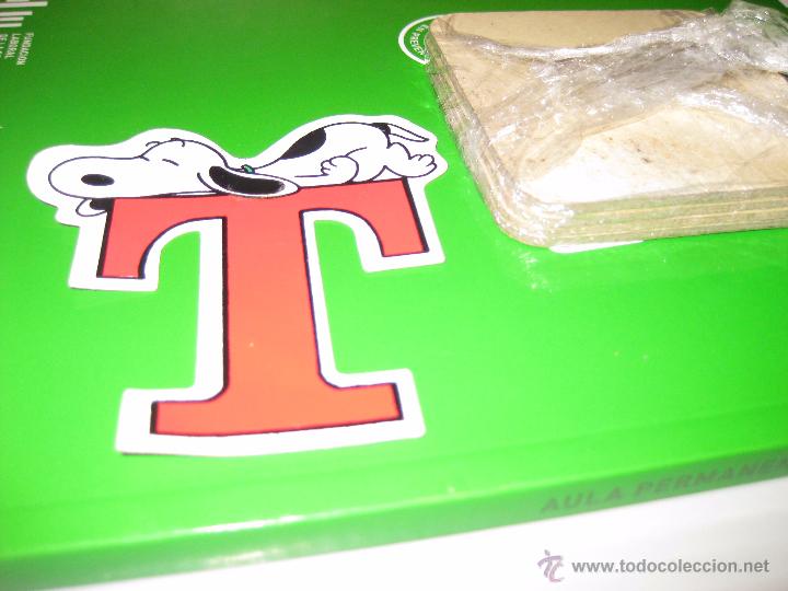 Pegatinas de colecci&oacute;n: Snoopy letra T