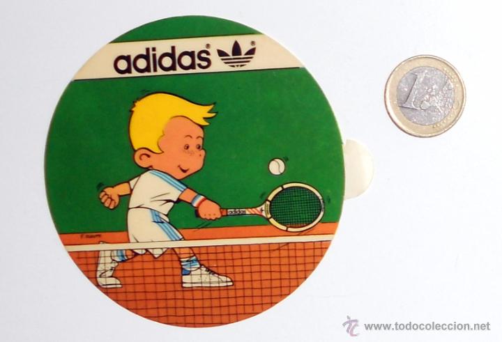 Pegatinas de colecci&oacute;n: PEGATINA ANTIGUA PUBLICIDAD ADIDAS. TENIS TENNIS. ADIDAS VINTAGE