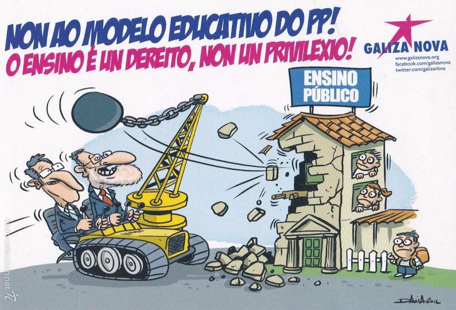 Co lema “Faite do ensino público” chaman a apostar pola rede pública e  matrícula nos centros públicos - Xornal Galicia | Xornal Galicia