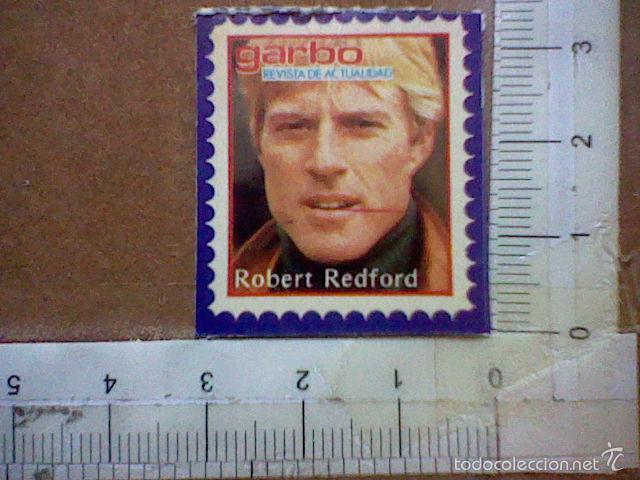 Pegatinas de colecci&oacute;n: pegatina adhesivo sin pegar nunca super pop Robert Redford