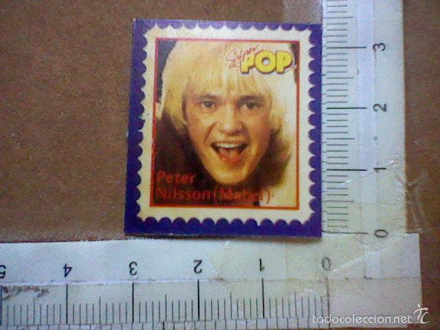 Pegatinas de colecci&oacute;n: pegatina adhesivo sin pegar nunca super pop peter Nilsson Mabel