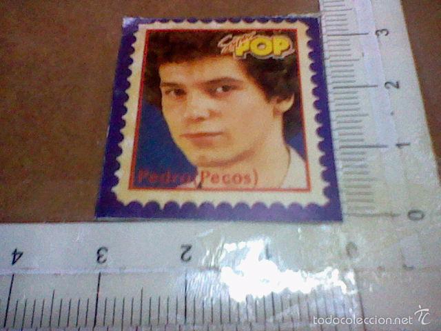 Pegatinas de colecci&oacute;n: pegatina adhesivo sin pegar nunca super pop pedro pecos