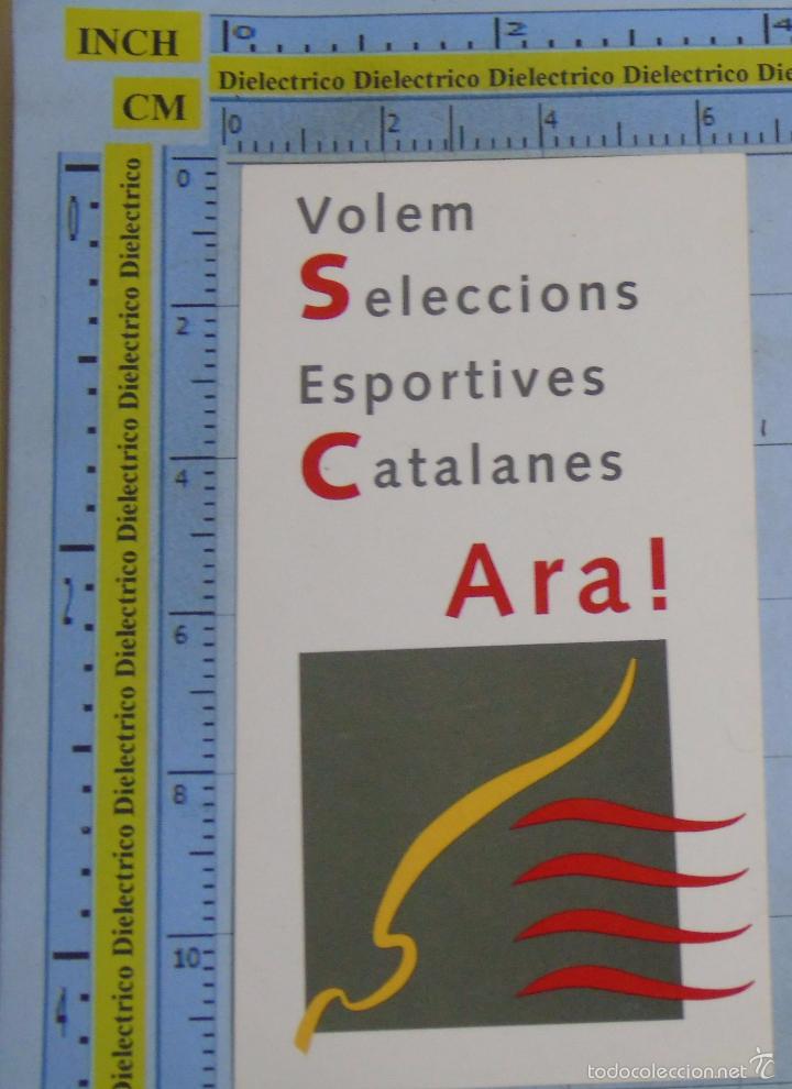 Collection stickers: PEGATINA POL&Iacute;TICA SINDICAL REIVINDICATIVA. CATALU&Ntilde;A BALEARES VALENCIA. SELECCIONES DEPORTIVAS