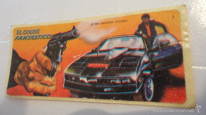 Pegatinas de colecci&oacute;n: ANTIGUA PEGATINA EN COCHE FANTASTICO.