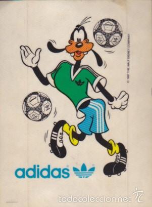 Sammlung von Aufklebern: ADHESIVO ADIDAS GOOFY WALT DISNEY