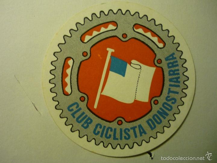 Pegatinas de colecci&oacute;n: pegatina deportes ciclismo club ciclista donostiarra