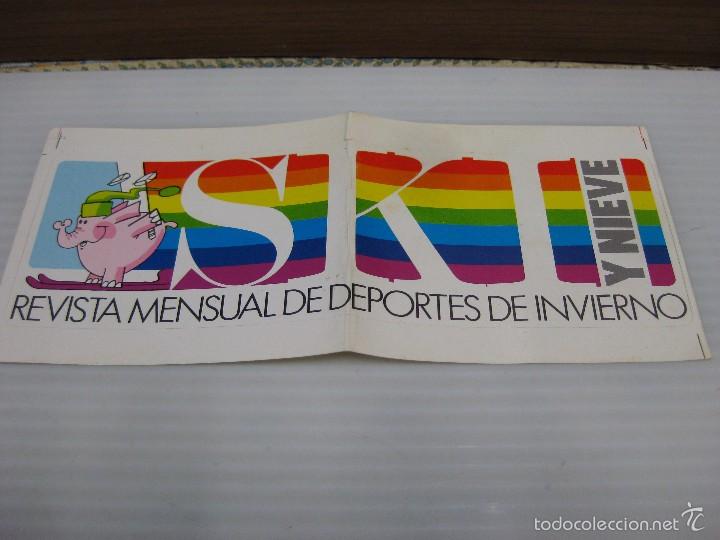 Pegatinas de colecci&oacute;n: SKI Y NIEVE