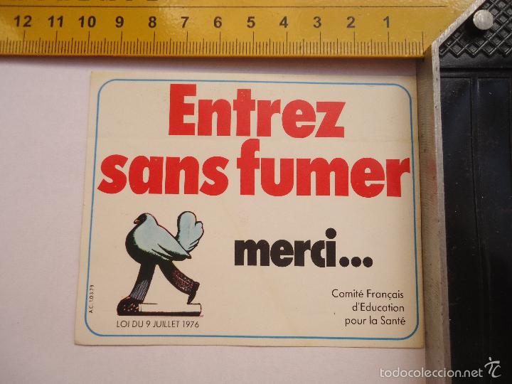 Sammlung von Aufklebern: PEGATINA ANTIGUA - EDUCACION FRANCIA 1976