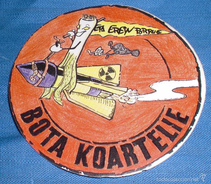 Pegatinas de colecci&oacute;n: Pegatina politica Pais Vasco a&ntilde;os 80 bota koartele